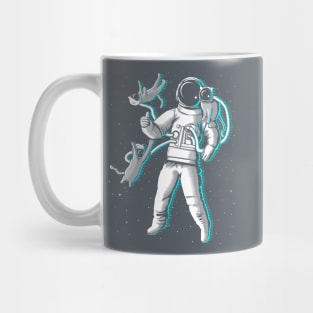 Intergalactic Cat Fancy - Blue Mug